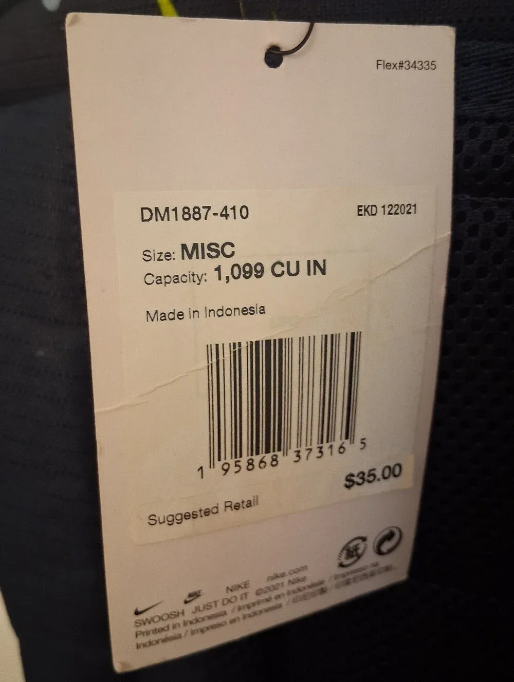 Nike School Backpack NWT